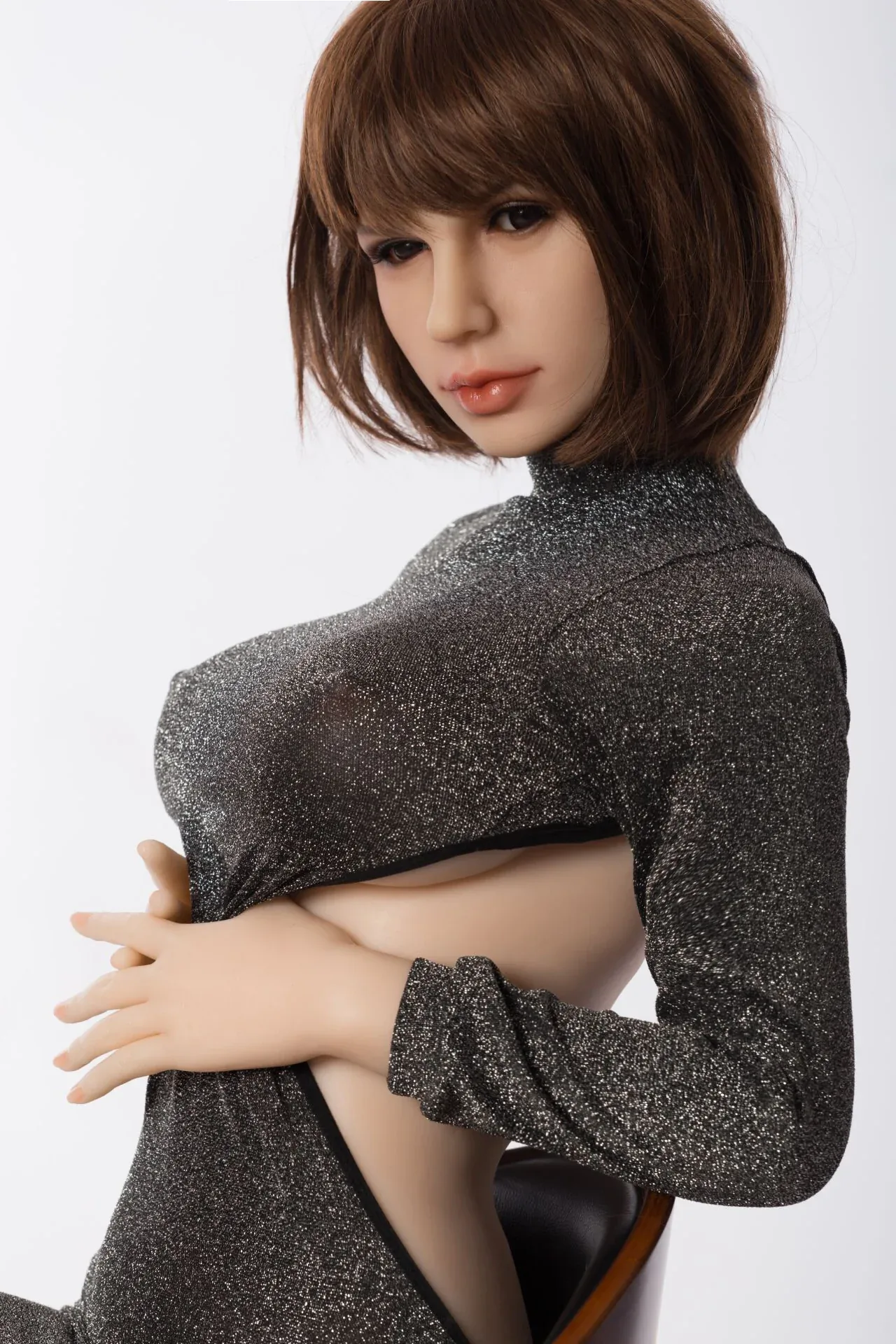 Ayushi: 165cm E-Cup Realistic Silicone Sex Doll-SANHUI Doll view 4