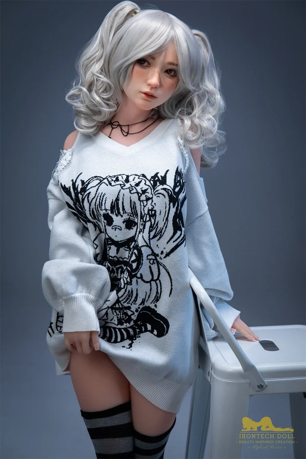 S10 Misa: Premium 154cm D-Cup Silicone Head and TPE Body Sex Doll-Irontech Doll view 4