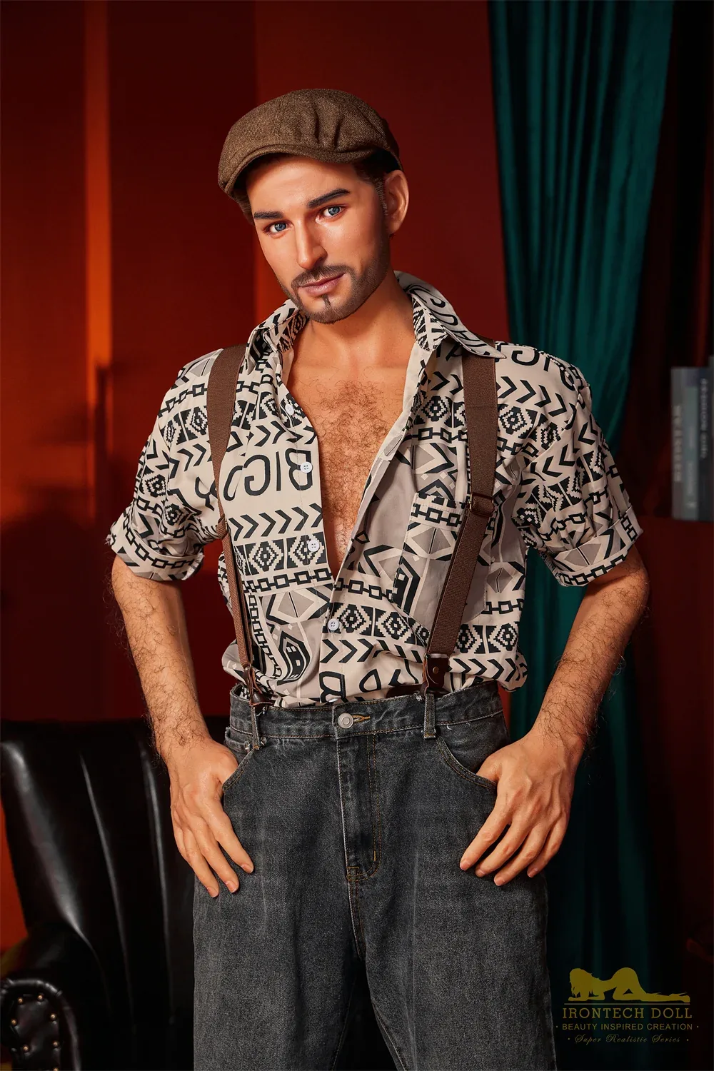 George M3: Premium 170cm Male Silicone Sex Doll-Irontech Doll view 5
