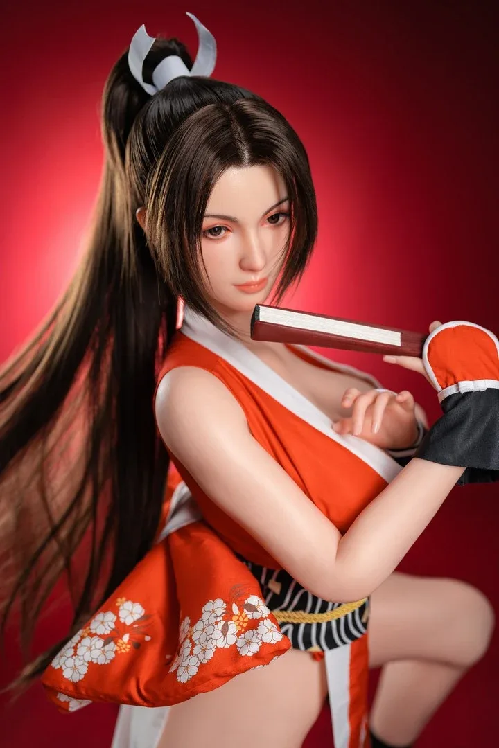 Shiranui Mai: 165cm F-Cup Cosplay Silicone Sex Doll-Game Lady view 5