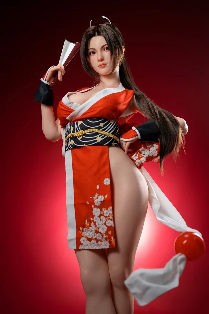 Shiranui Mai: 165cm F-Cup Cosplay Silicone Sex Doll-Game Lady view 7