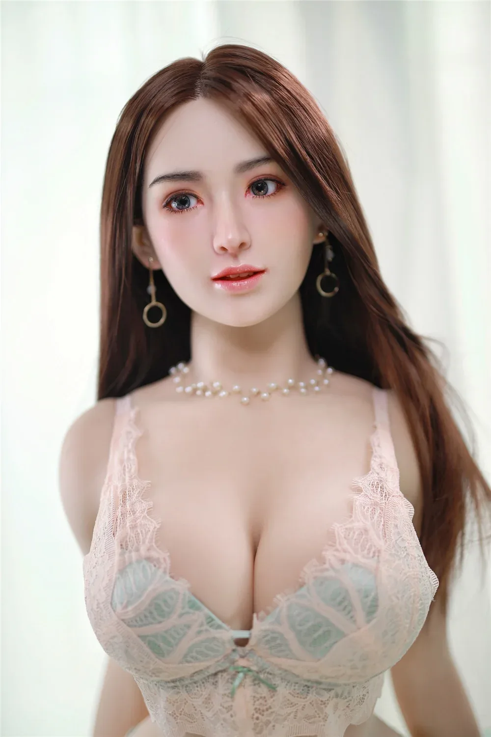 XiaoMei: JYDoll 157cm D-Cup Realistic Silicone Head TPE Body Sex Doll view 8