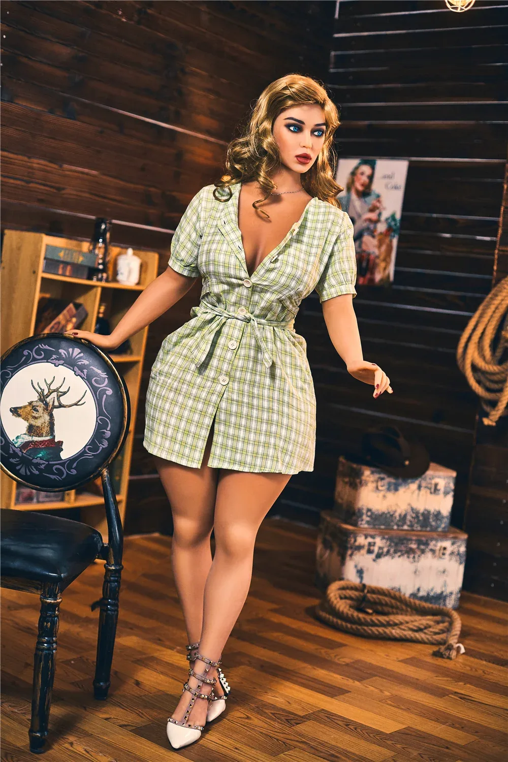 Akisha: Lifelike 156cm E-Cup TPE Sex Doll-Irontech Doll view 6