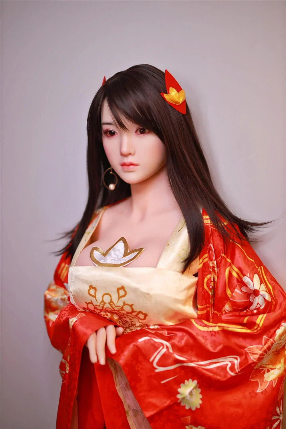 JingJing: JYDoll 161cm D-Cup Realistic Silicone Head TPE Body Sex Doll view 4
