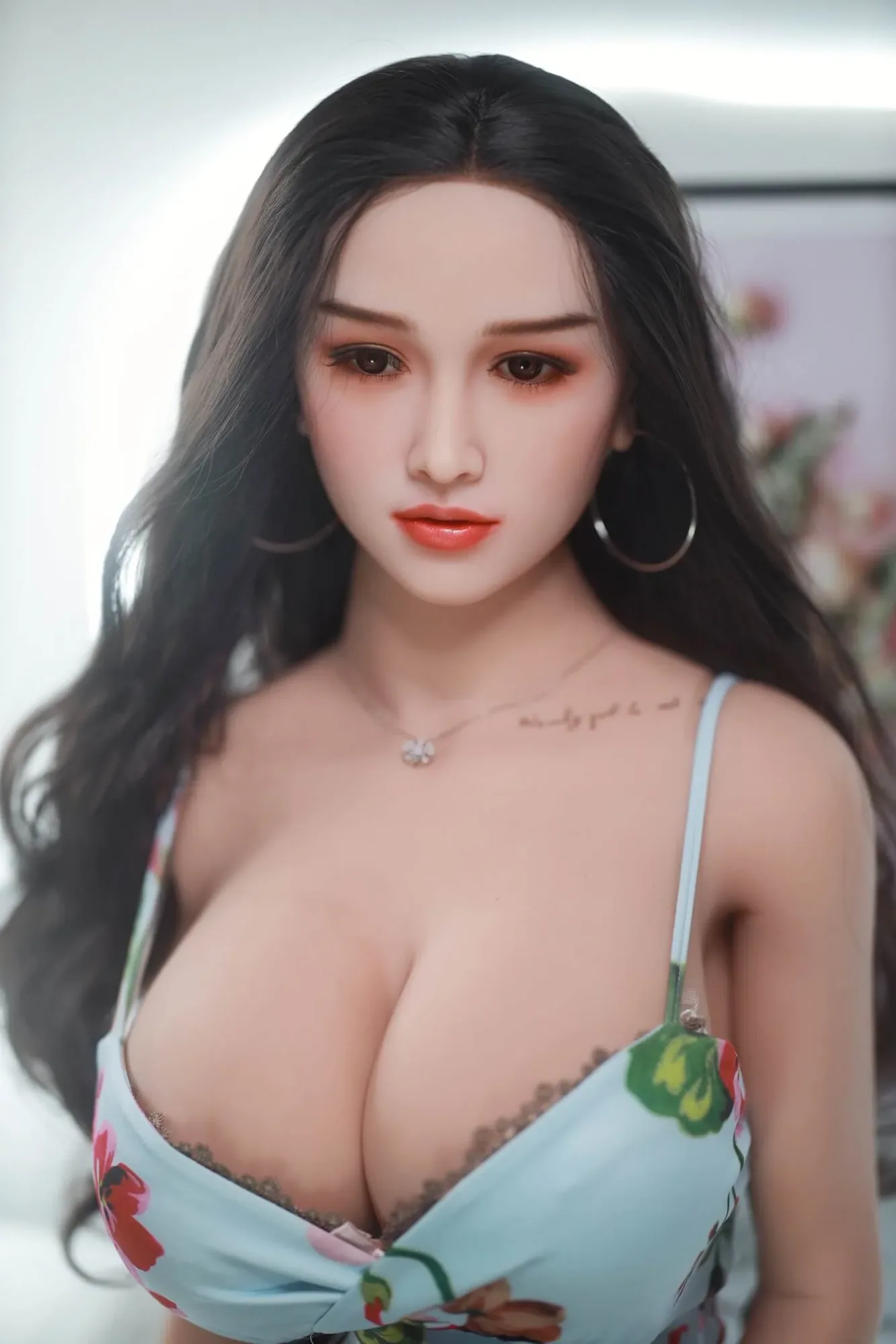 Emily: JYDoll 157cm D-Cup Realistic Silicone Head TPE Body Sex Doll view 4