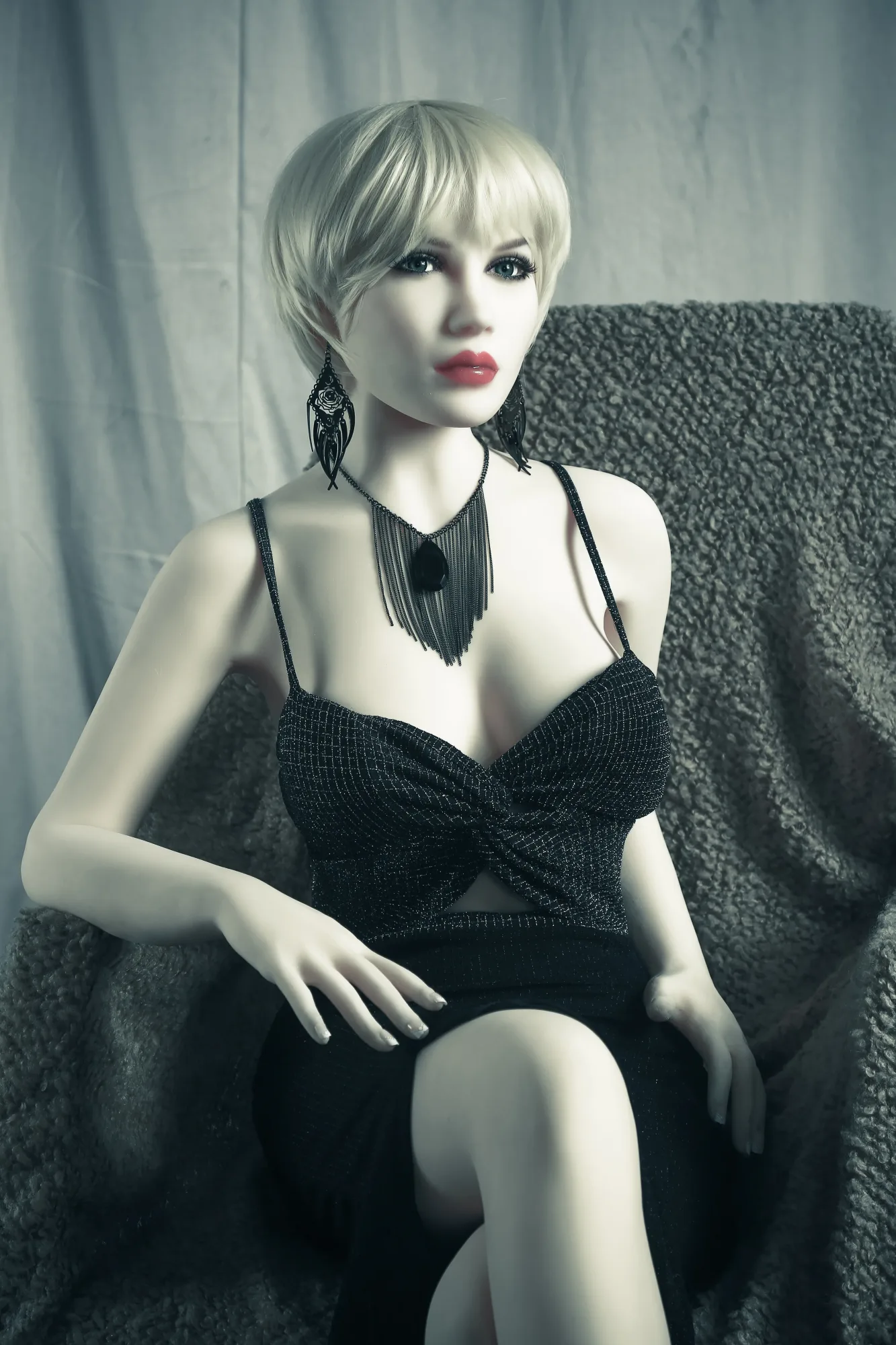 Elizabeth: 170cm D-Cup Real TPE Body Sex Doll-QITA Doll view 3