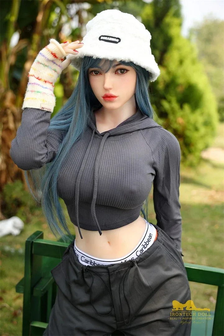 S41: Premium 159cm F-Cup Silicone Head and TPE Body Sex Doll-Irontech Doll view 7