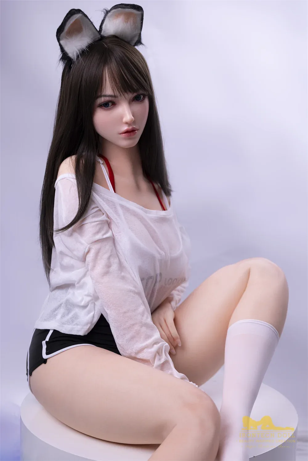 Joline S41: Premium 165cm F-Cup Silicone Sex Doll-Irontech Doll view 2