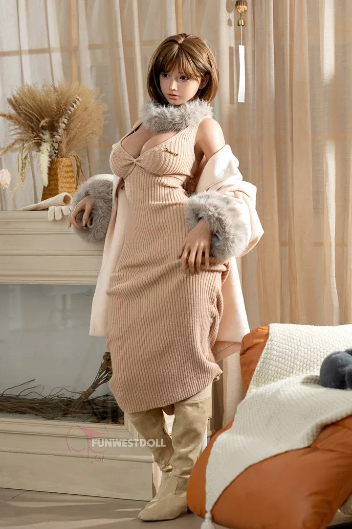 Amy: 157cm Realistic Silicone Sex Doll-FSD040-#041S view 6