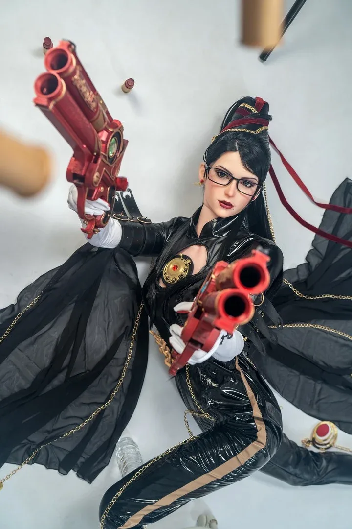 Bayonetta: 170cm B-Cup Cosplay Silicone Sex Doll-Game Lady view 4