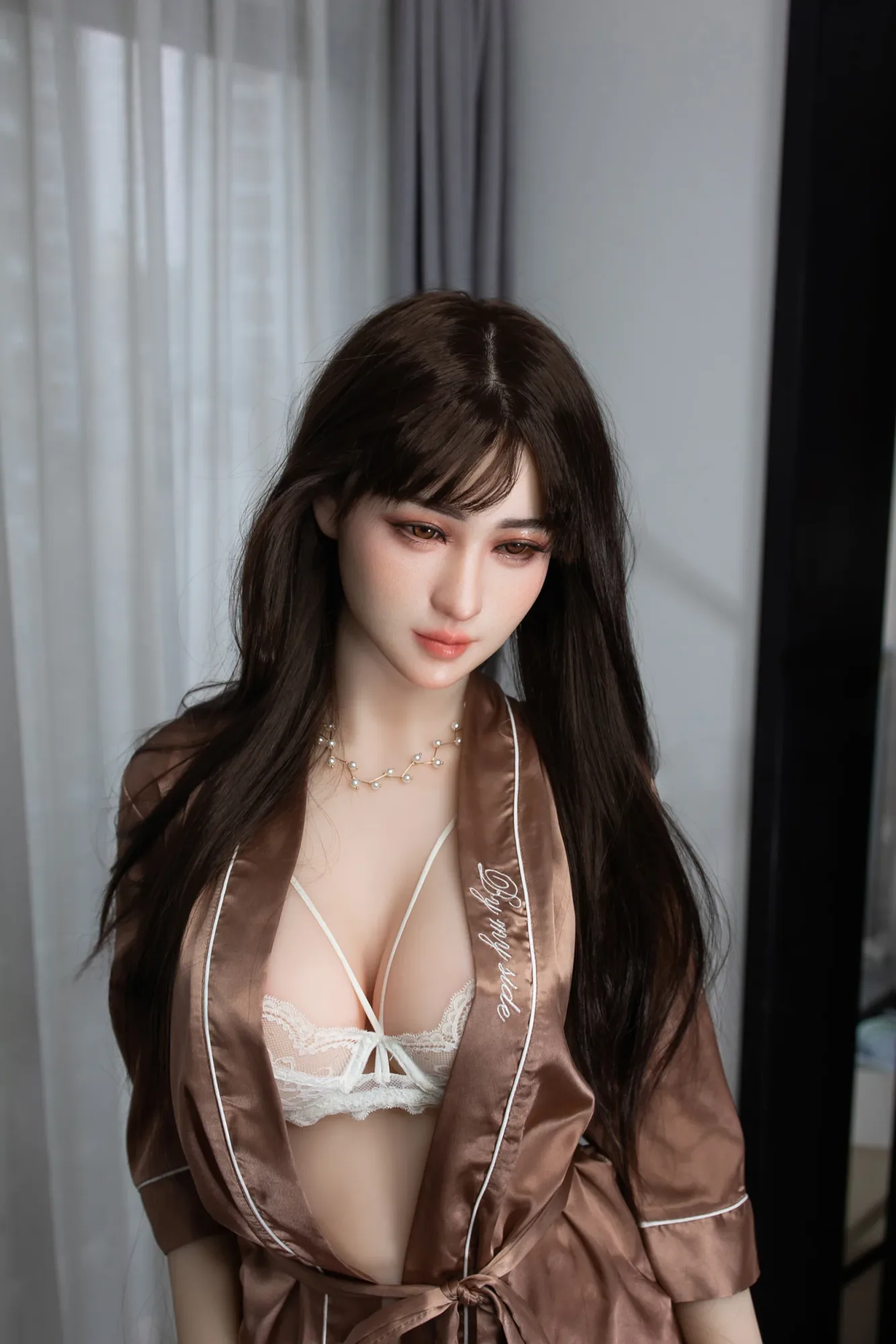 #1: 158cm E-Cup Lifelike TPE Body Silicone Head Sex Doll-Aibei view 2