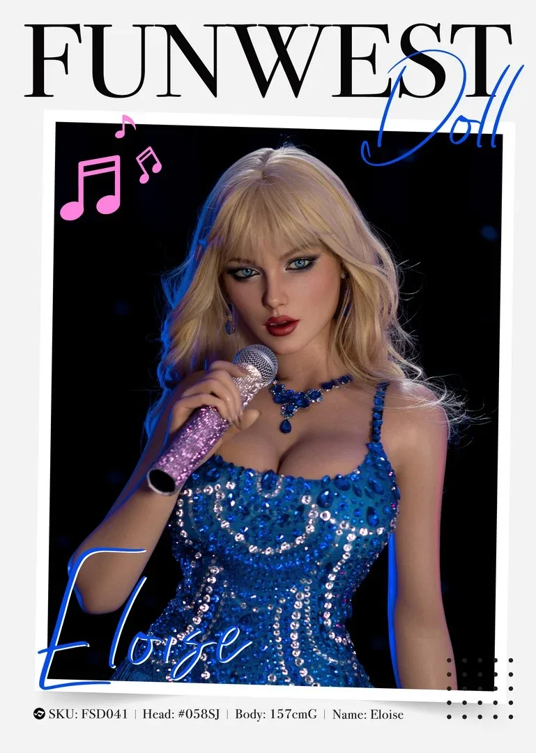 Eloise: 157cm Realistic Silicone Sex Doll-FSD041-#058S