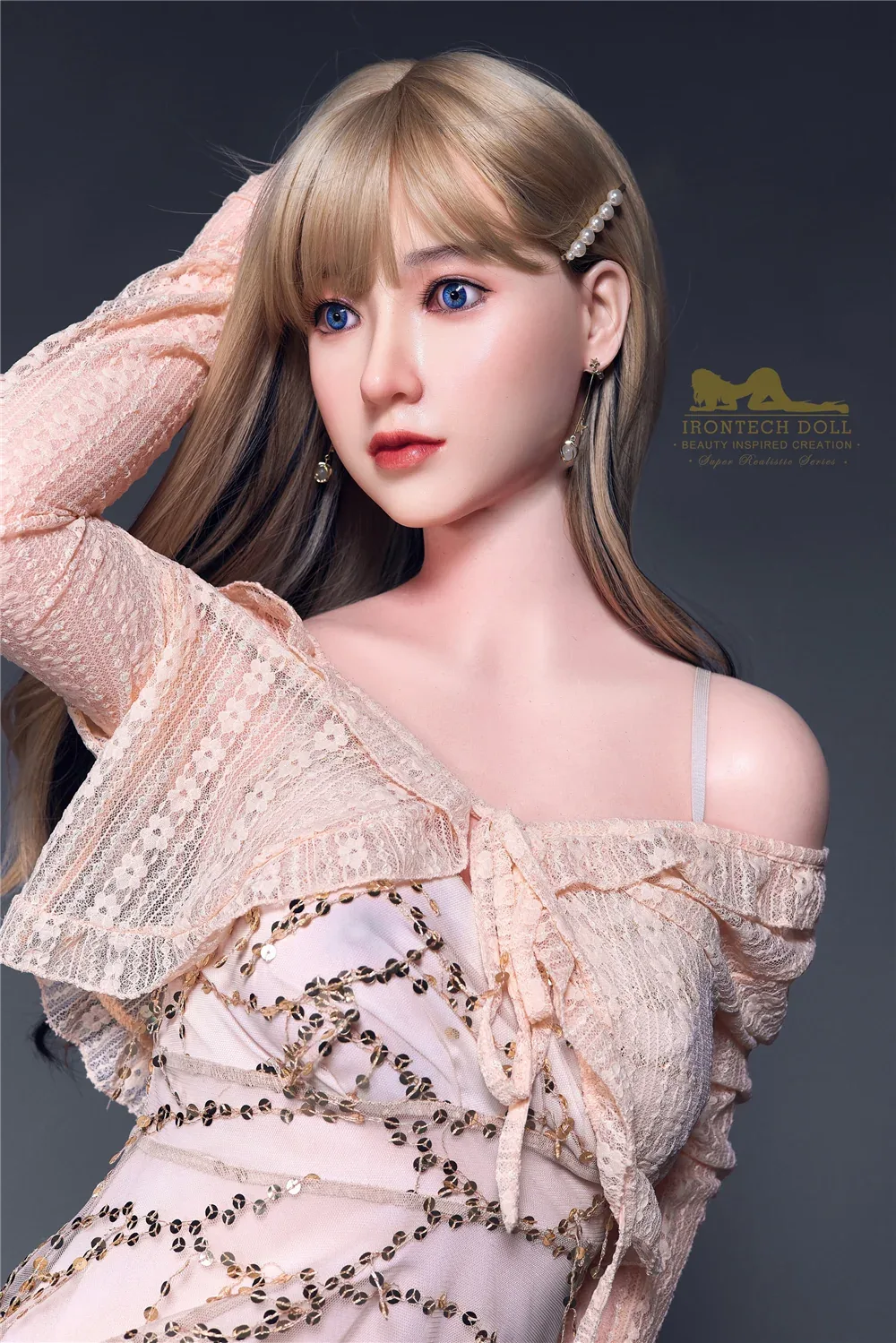 Candy S6: Premium 152cm A-Cup Silicone Sex Doll-Irontech Doll view 4