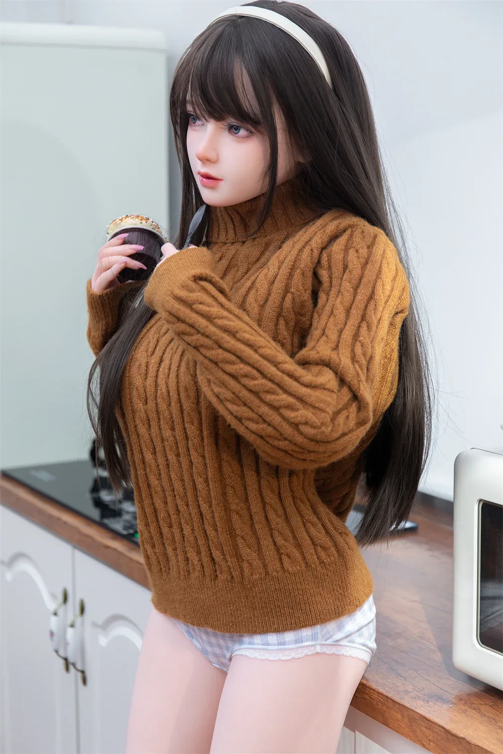 Xiaying G1: Premium 148cm C-Cup Silicone Sex Doll-Irontech Doll view 3