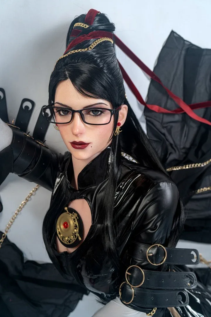 Bayonetta: 170cm B-Cup Cosplay Silicone Sex Doll-Game Lady