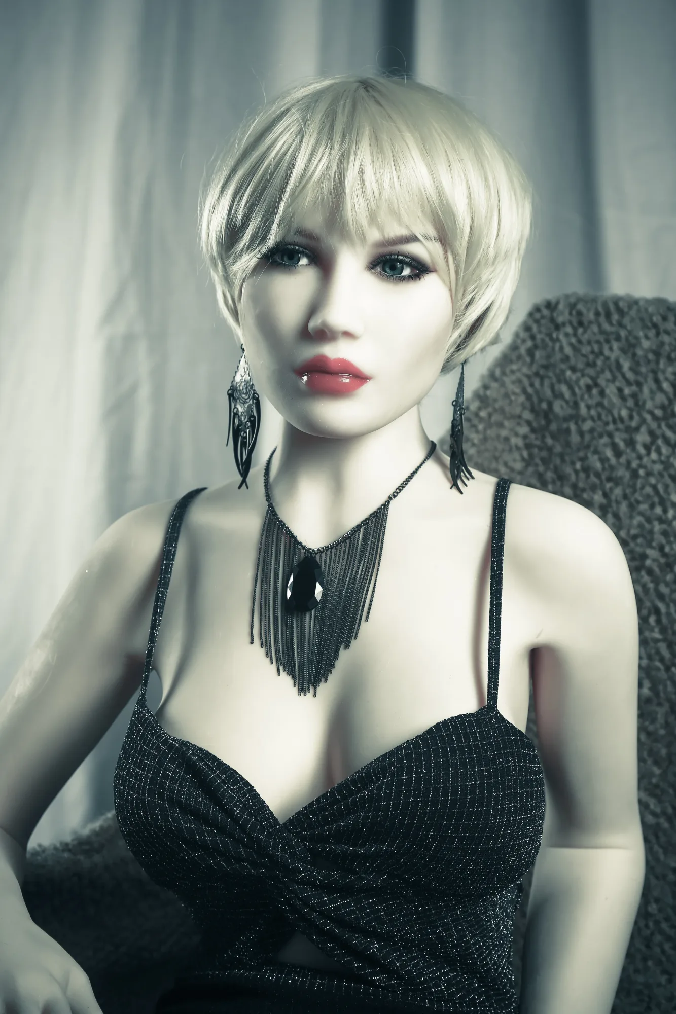 Elizabeth: 170cm D-Cup Real TPE Body Sex Doll-QITA Doll view 2