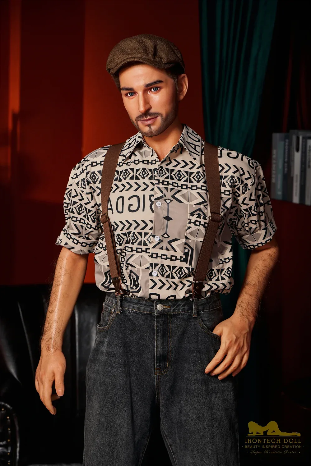 George M3: Premium 170cm Male Silicone Sex Doll-Irontech Doll view 4
