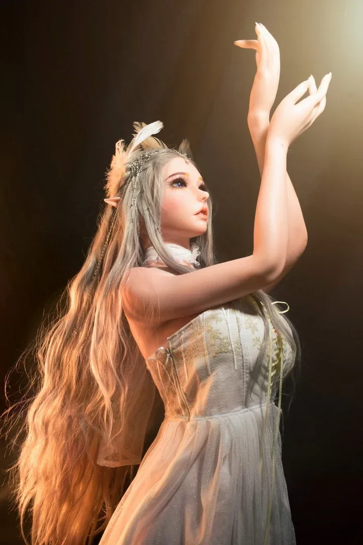 Takano Rie: 150cm Elf Anime Silicone Sex Doll view 7