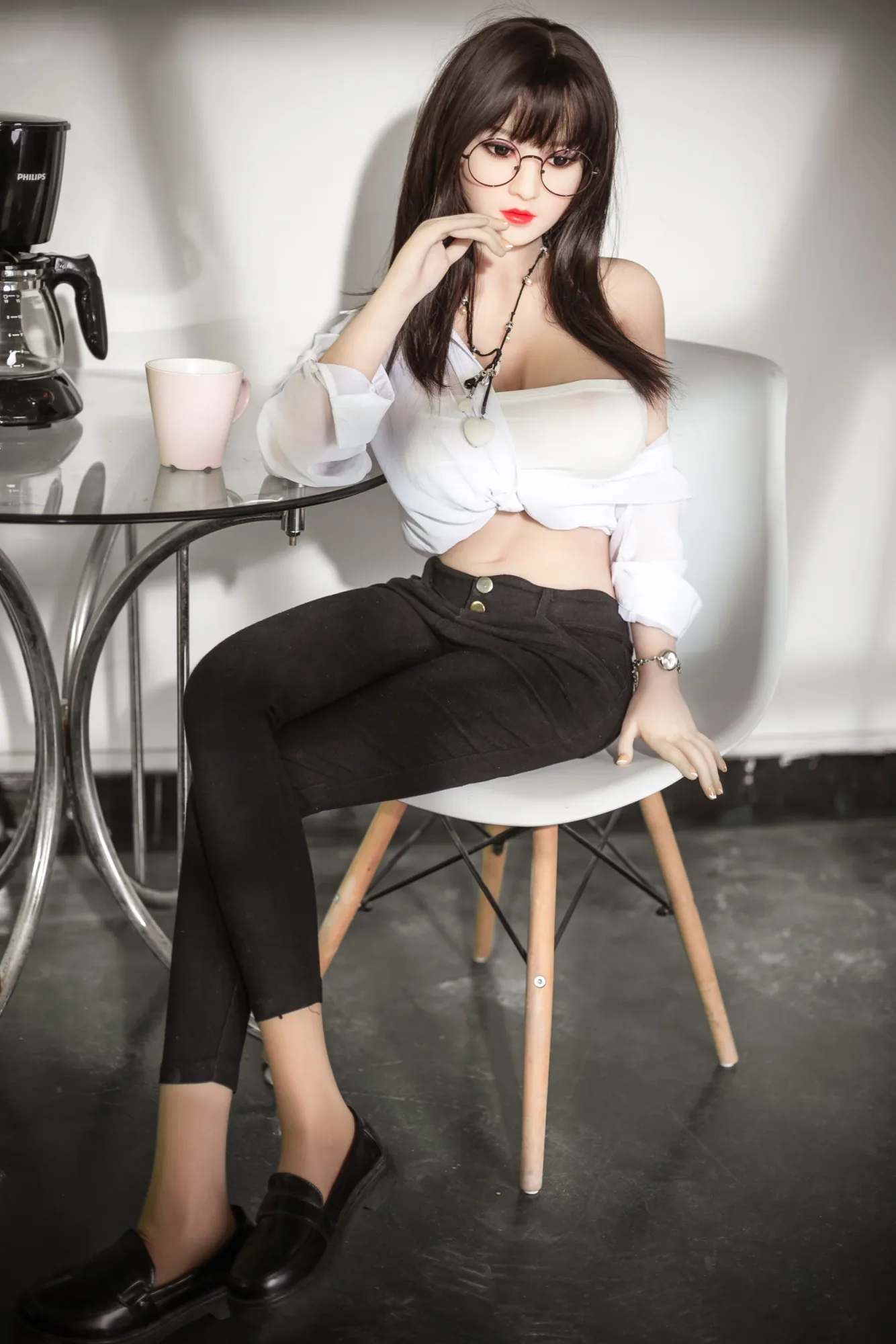#106 Mae: 158cm H-Cup Lifelike TPE Sex Doll-Aibei
