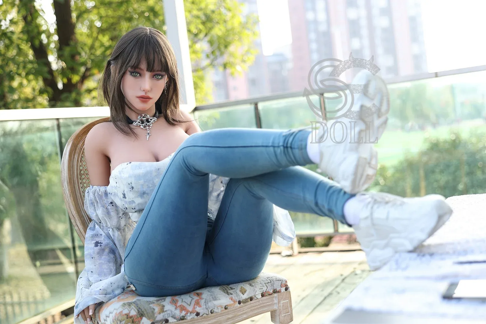 Queena.E: SEDOLL 157cm H-Cup Lifelike TPE Sex Doll view 6