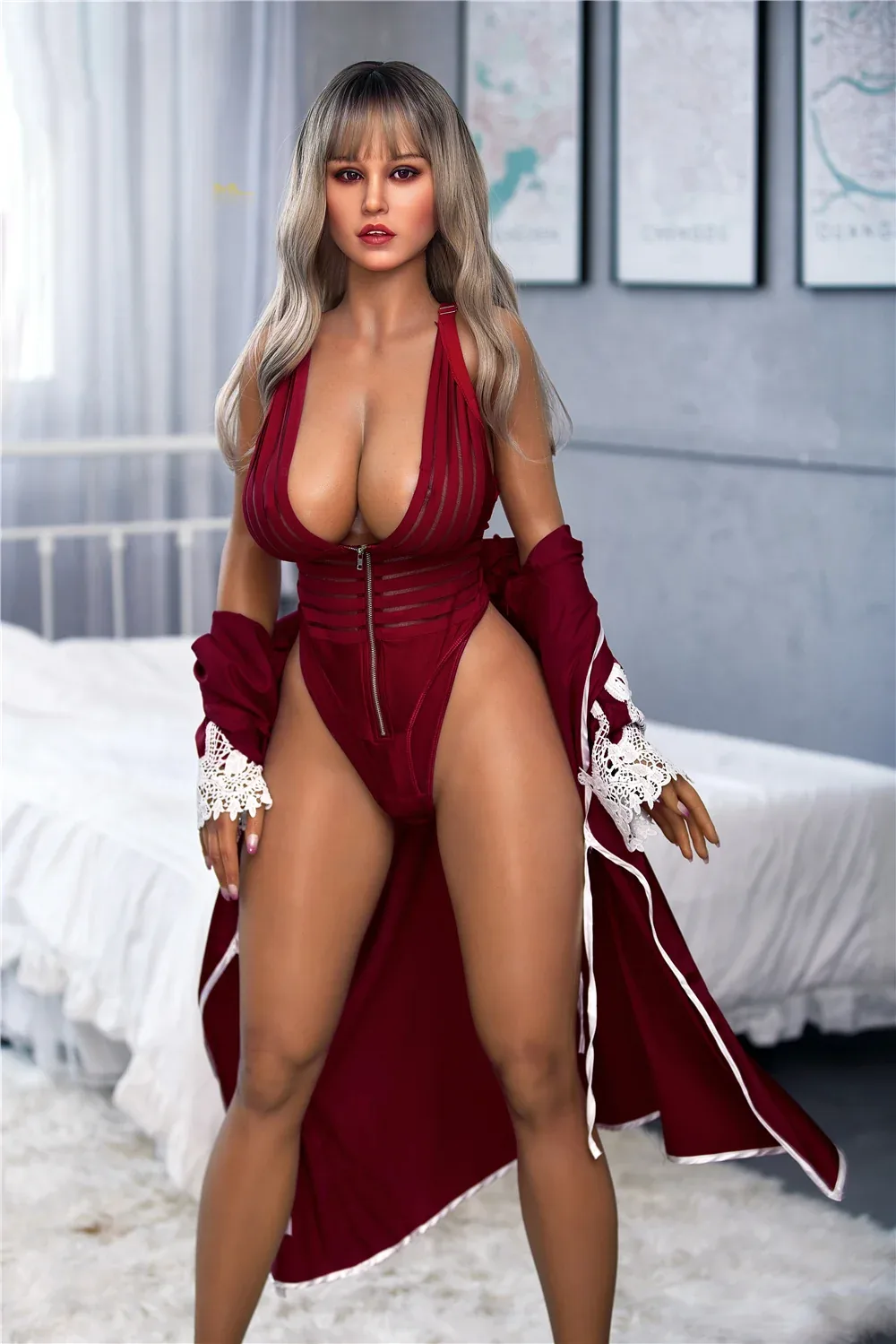 S2: Premium 165cm F-Cup Silicone Sex Doll-Irontech Doll view 4