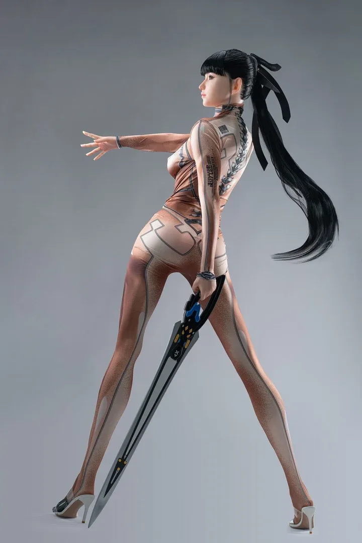 Eve: 170cm B-Cup Cosplay Silicone Sex Doll-Game Lady view 8