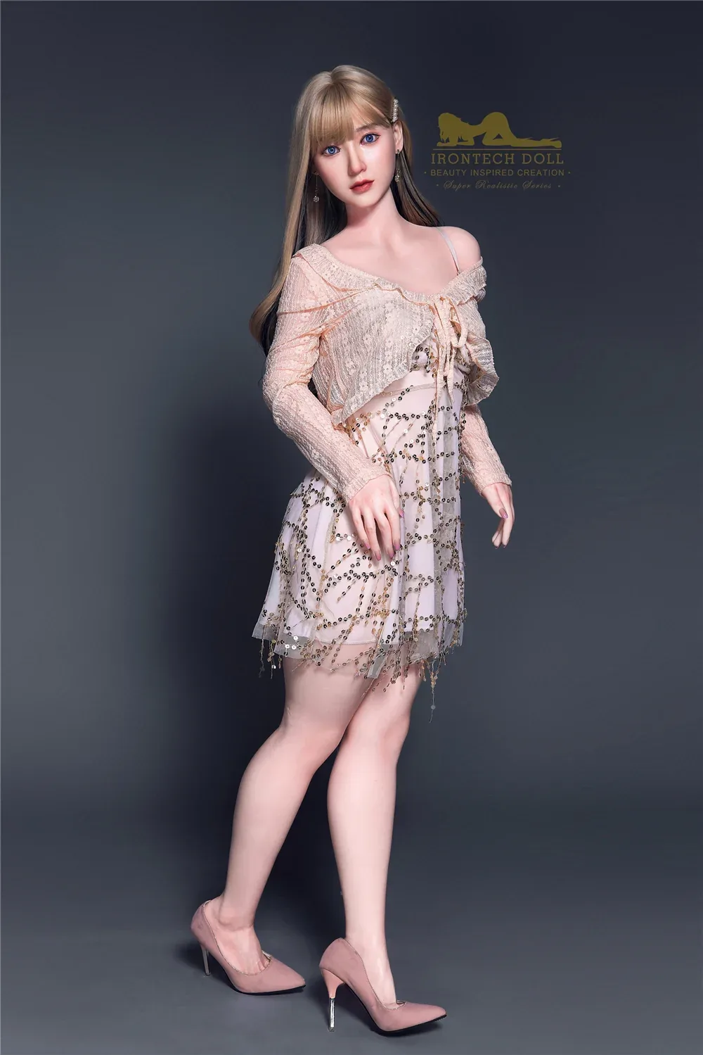 Candy S6: Premium 152cm A-Cup Silicone Sex Doll-Irontech Doll view 2