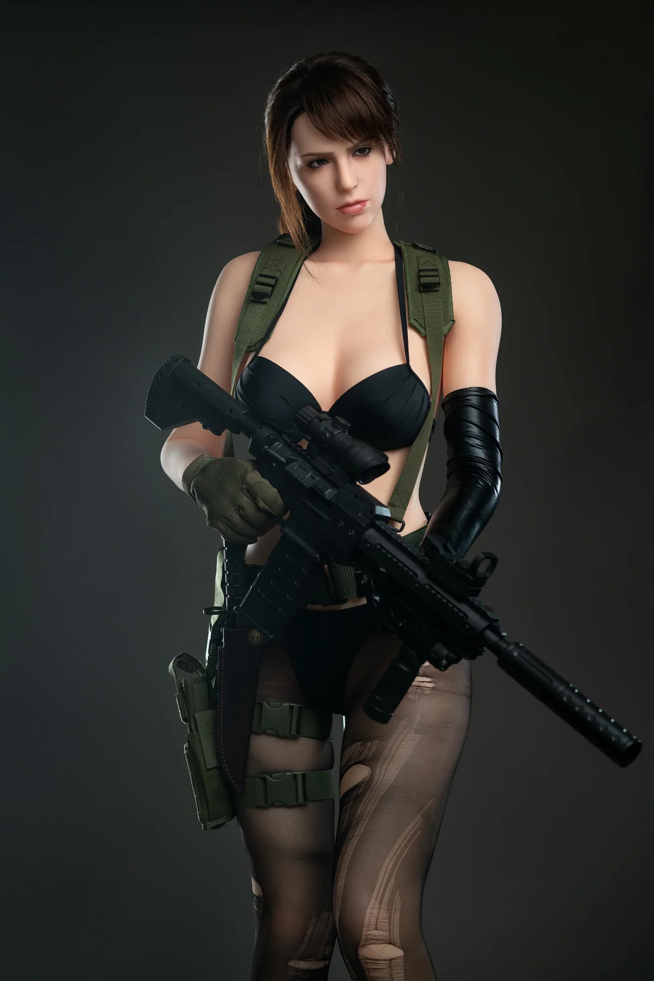 Quiet: 168cm E-Cup Cosplay Silicone Sex Doll-Game Lady view 7