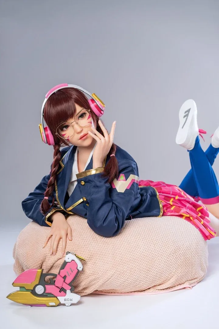 Dva: 166cm E-Cup Cosplay Silicone Sex Doll-Game Lady view 7
