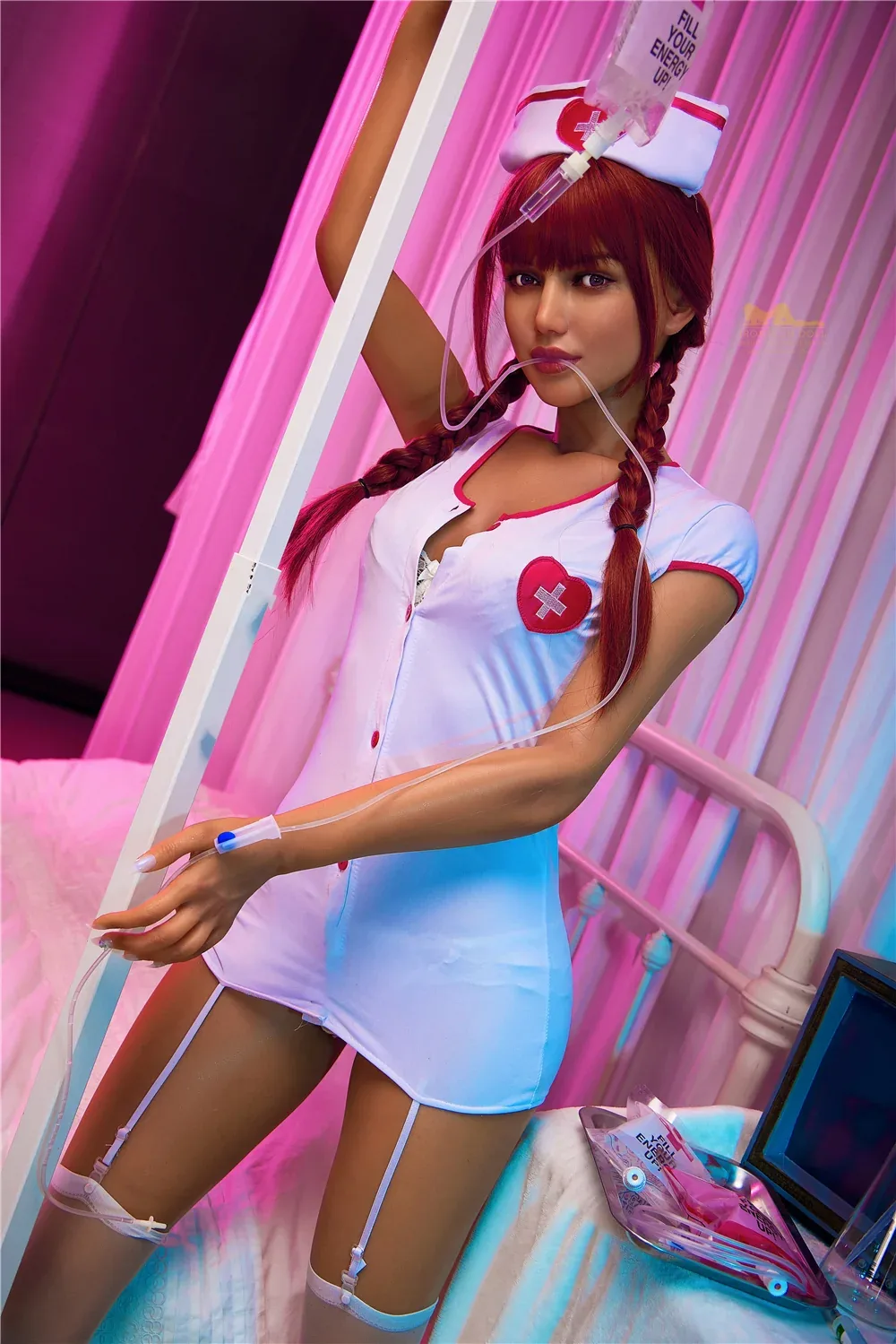 Celine S13: Premium 168cm A-Cup Silicone Sex Doll-Irontech Doll view 6