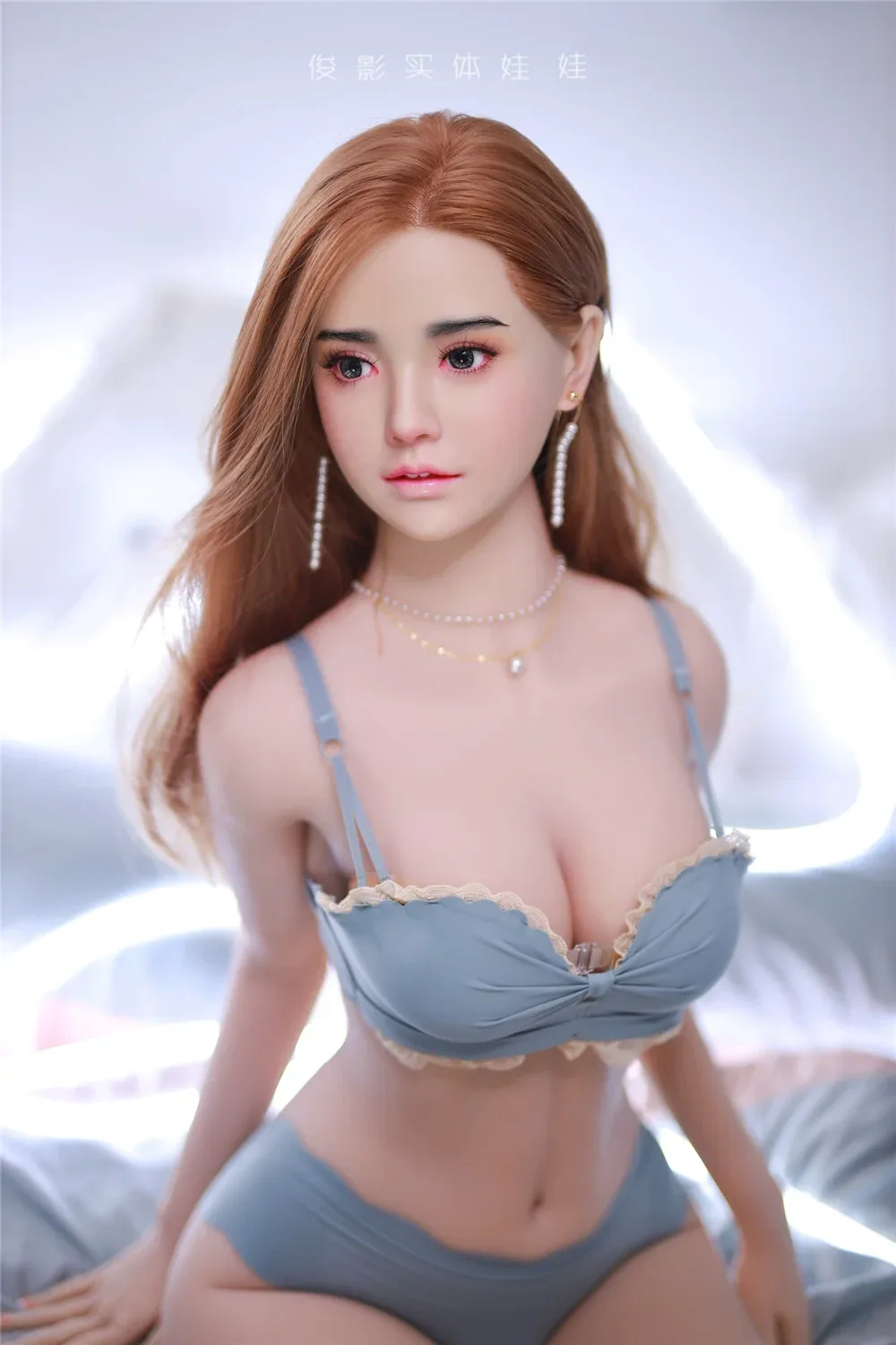 YunXi: JYDoll 168cm D-Cup Realistic Silicone Head TPE Body Sex Doll view 2