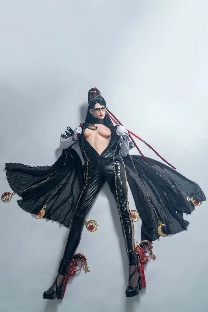 Bayonetta: 170cm B-Cup Cosplay Silicone Sex Doll-Game Lady view 5