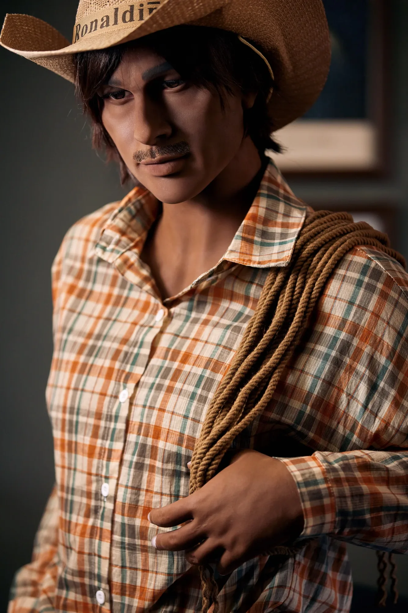 Charles Black: Lifelike 175cm TPE Male Sex Doll-Irontech Doll view 3