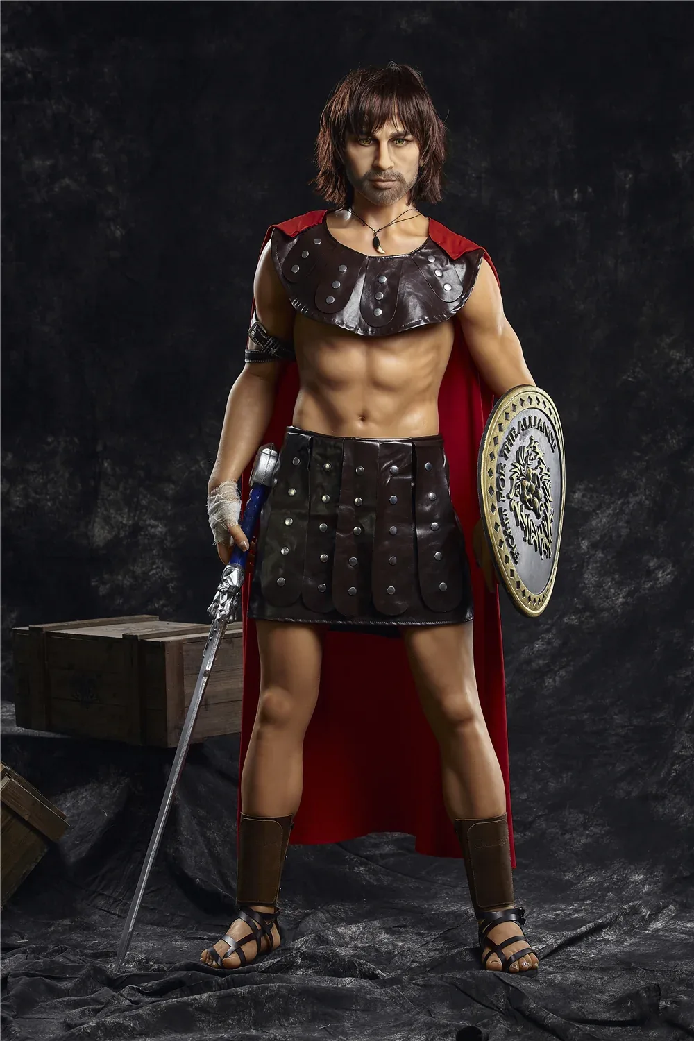 Warrior Charles: Lifelike 162cm TPE Male Sex Doll-Irontech Doll view 2