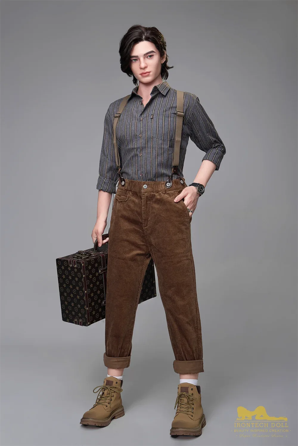 M9: Premium 170cm Male Silicone Sex Doll-Irontech Doll view 2