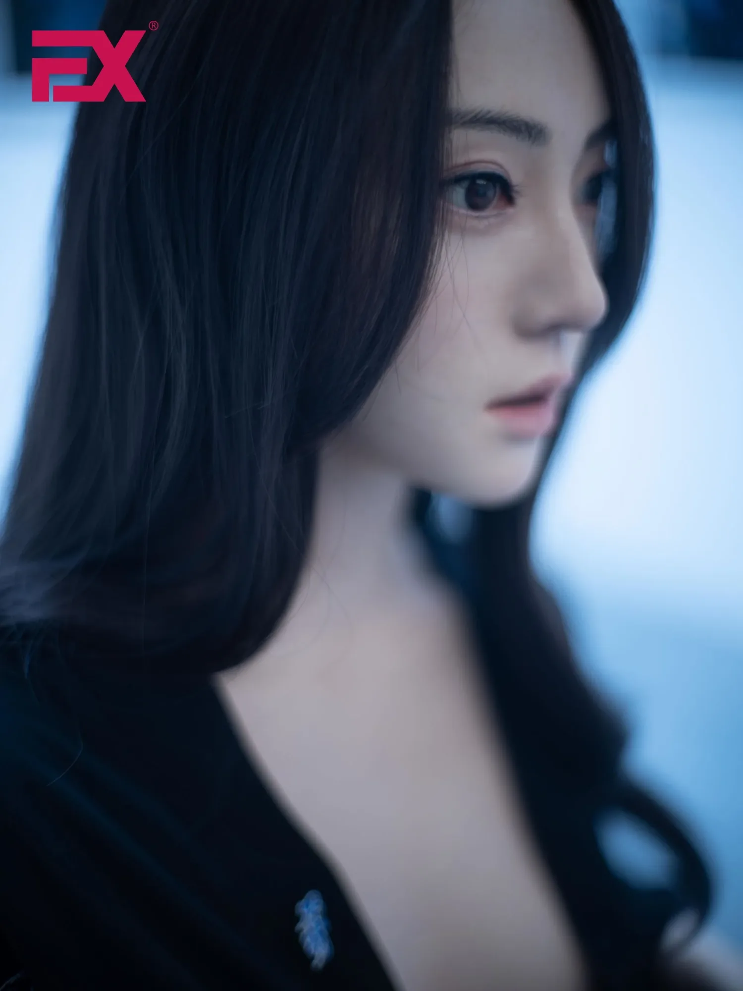 Jie-1: 166cm D-Cup Luxury Seamless Neck Silicone Sex Doll-Clone view 7