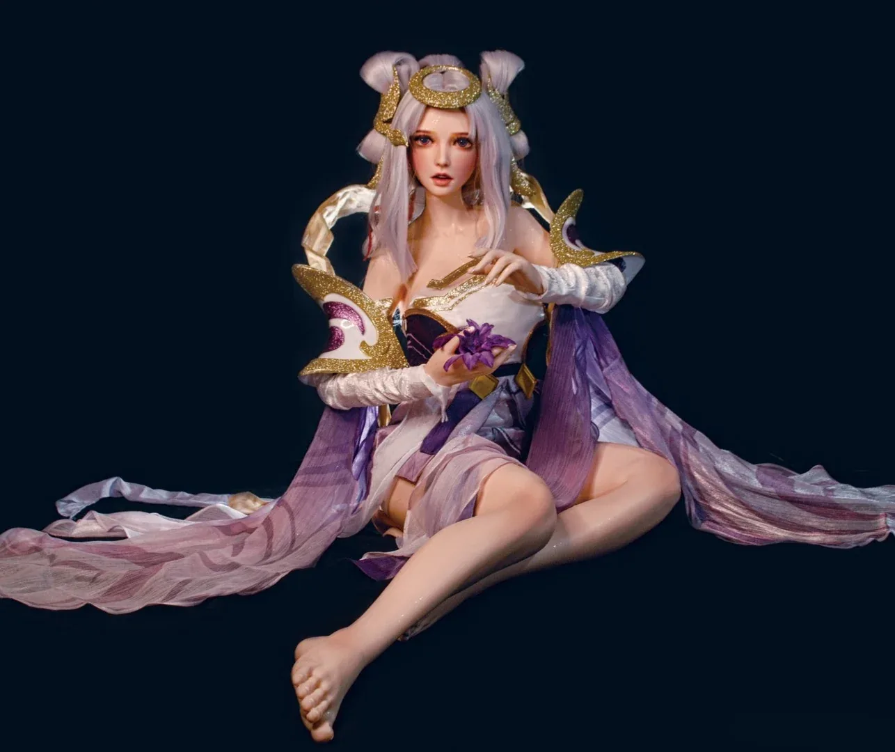 Kurai Sakura: 150cm Cosplay Silicone Sex Doll