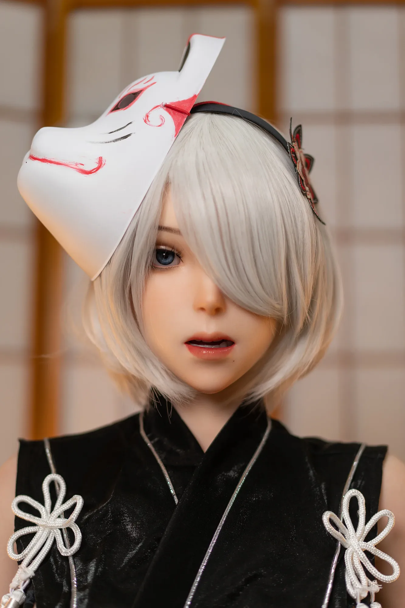 YoRHa ROS: 171cm G-Cup Anime 2B Cosplay Silicone Sex Doll-Game Lady view 2