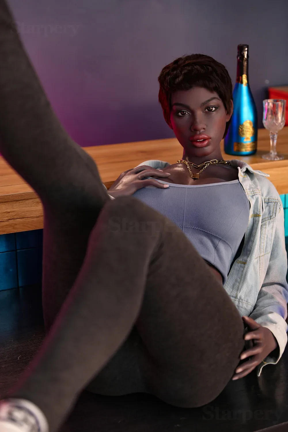 Keisha: 174cm G-Cup Realistic Sex Doll-Starpery view 7